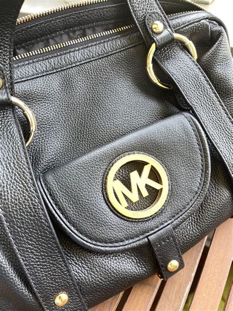 michael kors schwarze tasche mercery medium